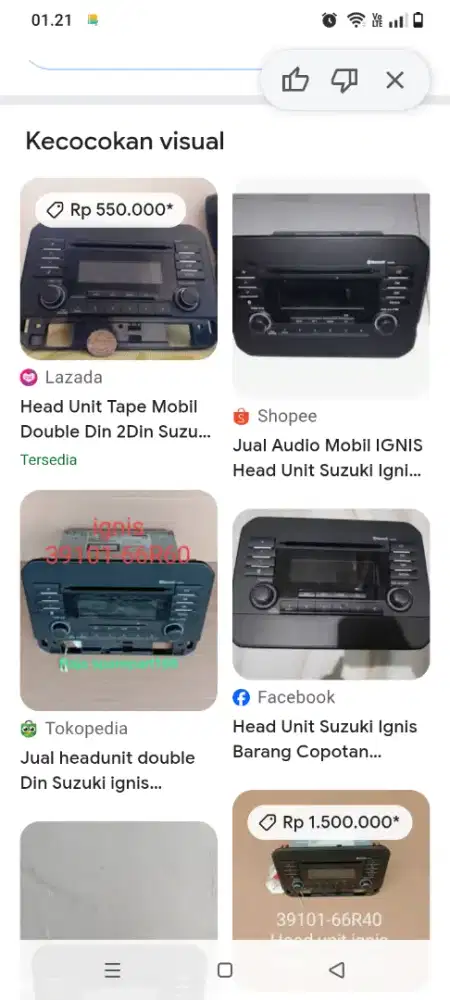 Audio head ignis
