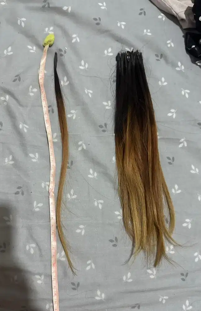 hair extension / rambut sambungan 30cm smoothing