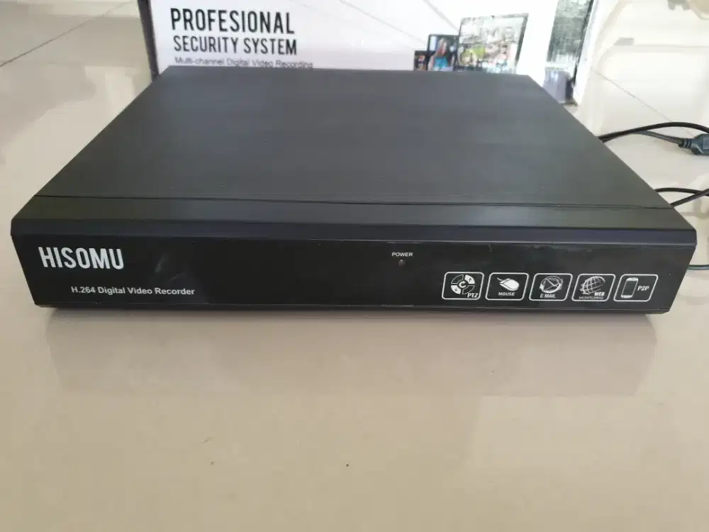 XVR 5in1 Hisomu Jet Black Series 8 Channel Profesional Security System