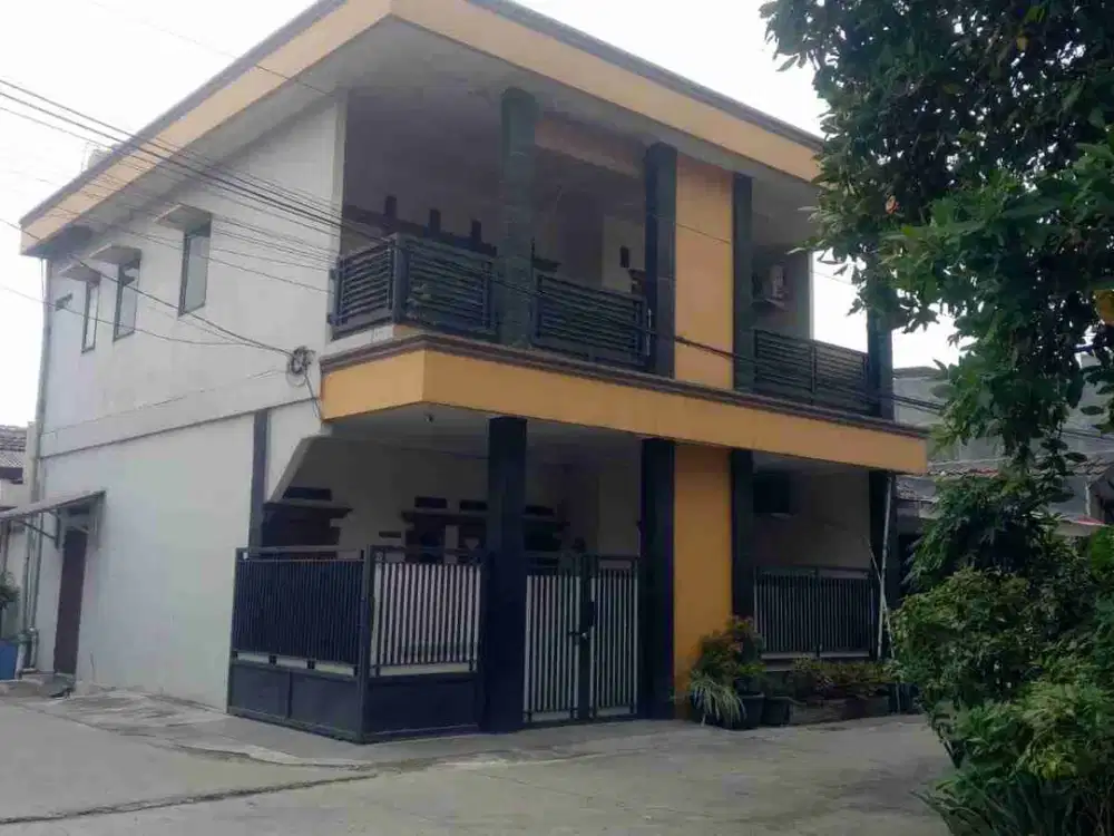 DIJUAL MURAH VIA LELANG RUMAH 2 LANTAI WISMA ASRI