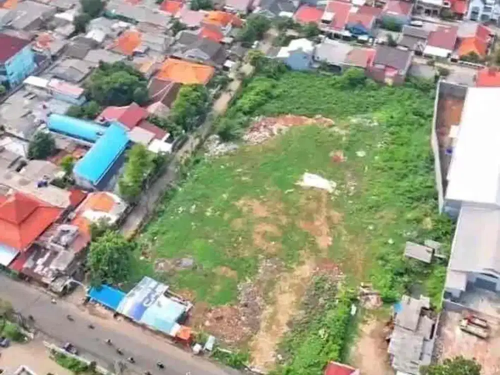Tanah Murah 8740 Meter. Hanya 400meter ke Pasar Ciputat hanya 3.5jt Per Meter NEGO BU Sampai jadi