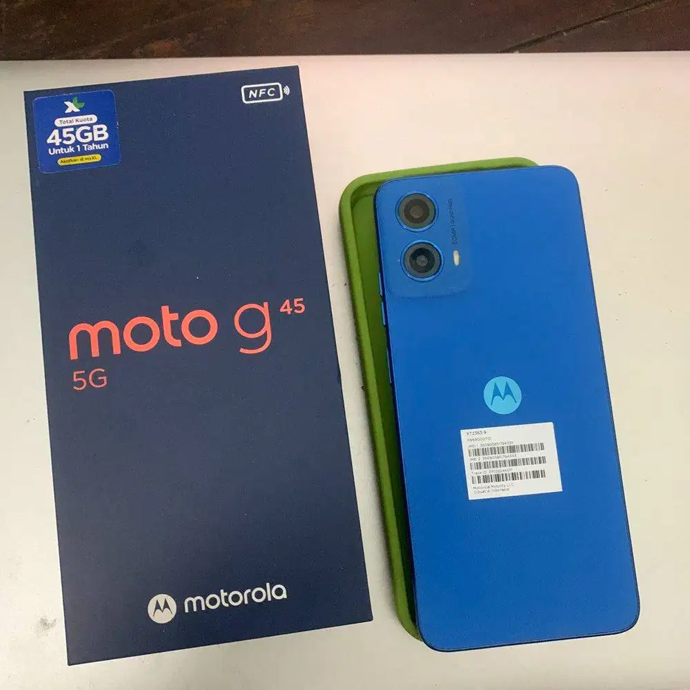 5G motorola G45 brilliant blue 8/256