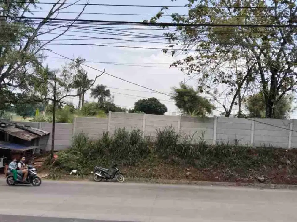 TANAH CAKEP PINGGIR JLN RAYA ZONA INDUSTRI DAN GUDANG