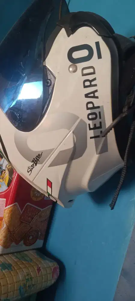 Helm MLA Leopard Lmyan Mulus Minus Sesuai Pict