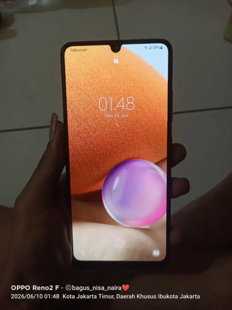 bantuin tmen mau jual galaxy a32 8+8/128 fullsett msih mulus bgtt