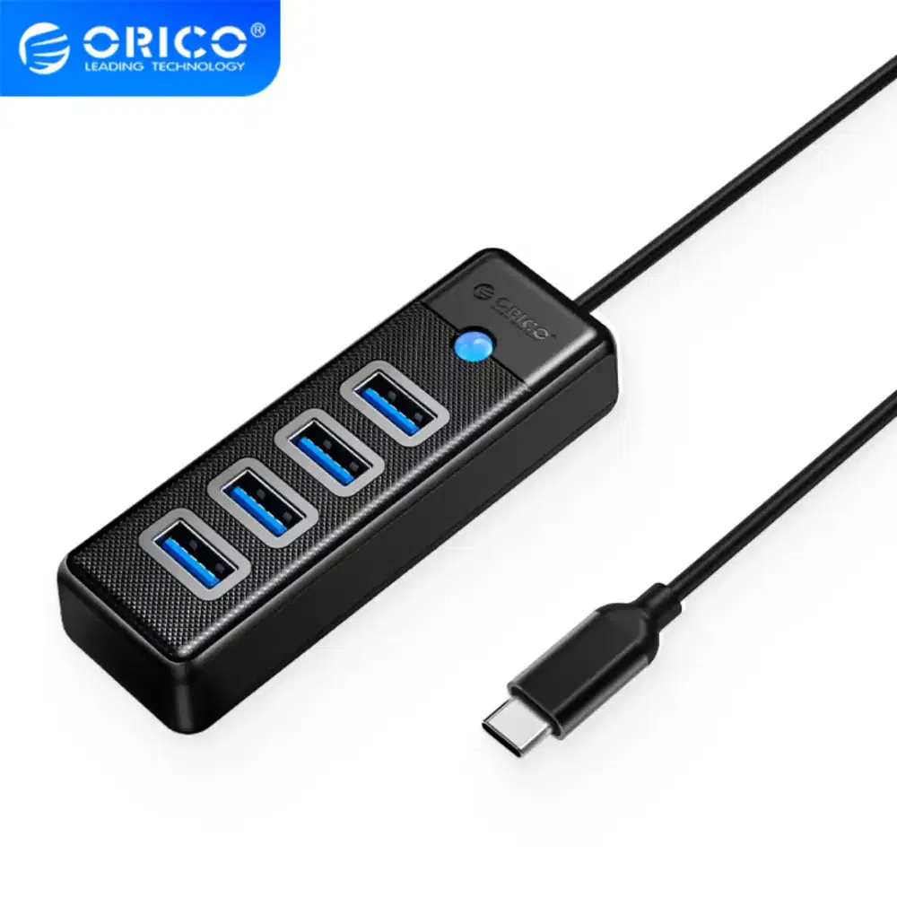 USB HUB 4 Port ORICO PW4U-C3 Type-C USB 3.0 5Gbps HUB Adapter OTG