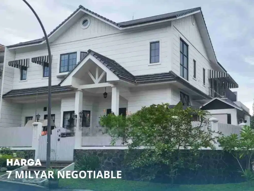Dijual Rumah Hook Modern Classic Colonial di Citragran Cibubur semi furnish