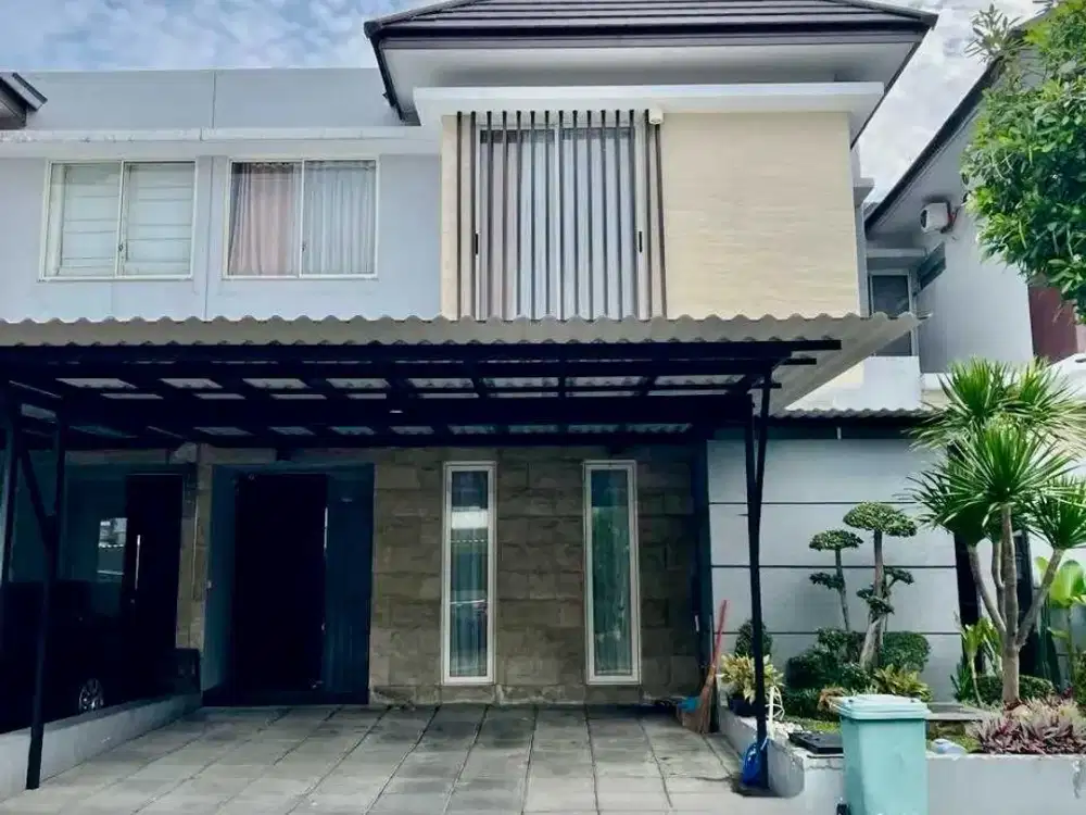 DIJUAL RUMAH GRAHA NATURA SEMI FURNISH 3KT DEKAT CITRALAND PAKUWON MAL