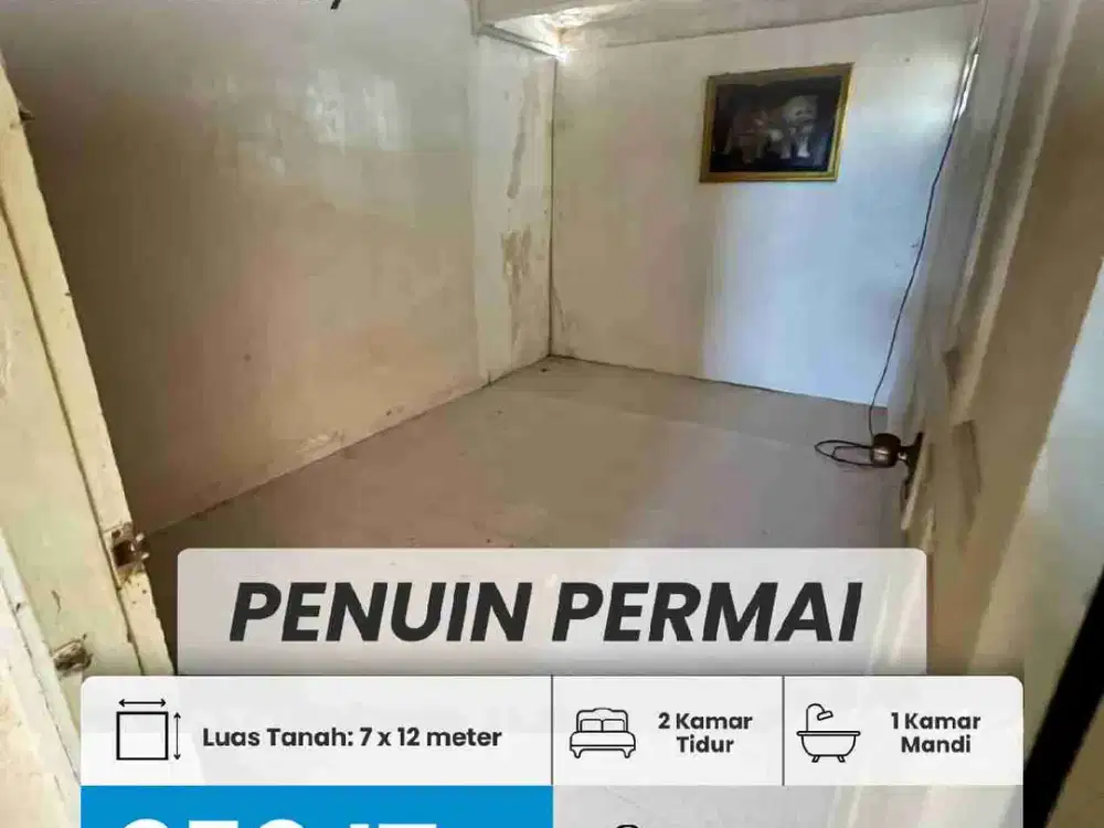 DIJUAL RUMAH 1 LANTAI PENUIN PERMAI