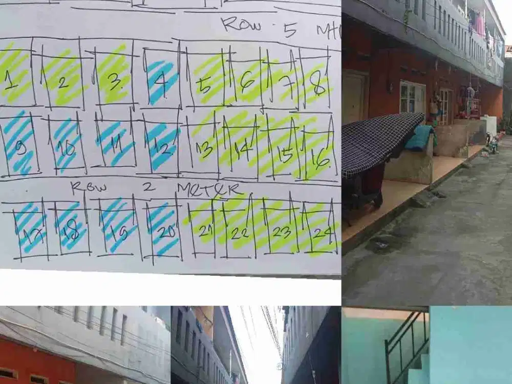 Jual Rumah kontrakan di Grogol limo depok