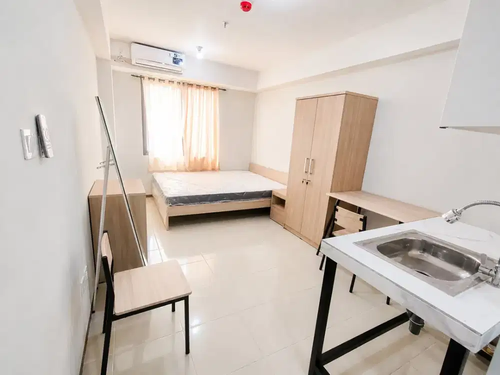 Disewakan Harga Special Studio Semi Furnish Meikarta Apartemen Cikarang FREE PARKIR