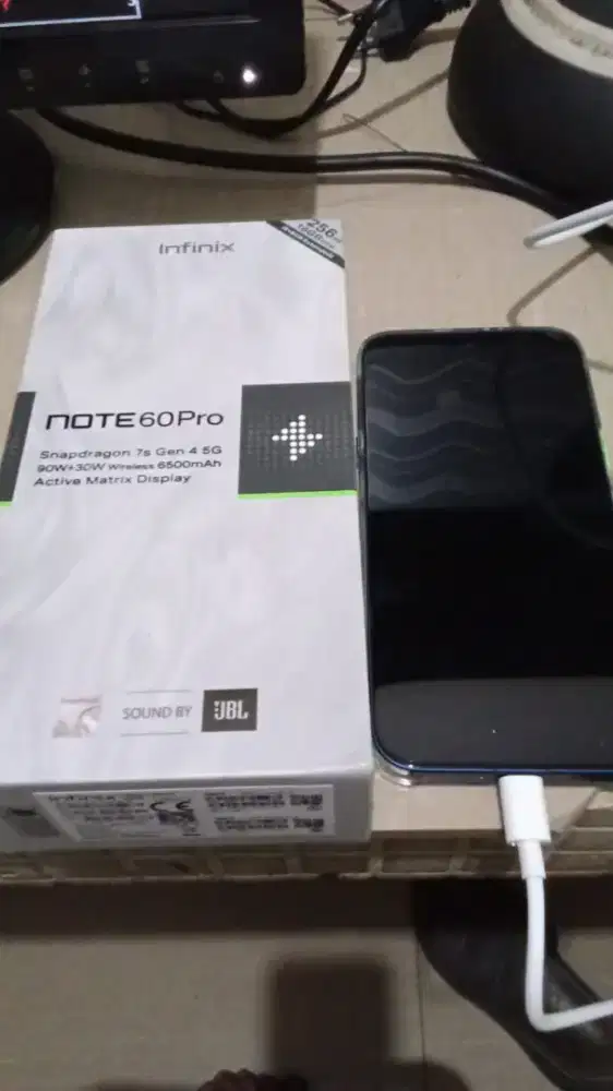 Di jual henphone merk infinik not 60 pro 5G. FULL SET