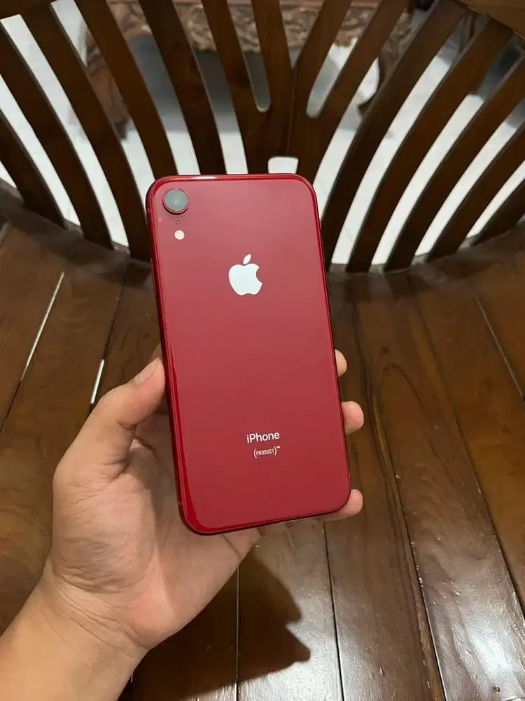 Iphone Xr 64gb Red, Inter Bisa Semua Kartu, Fullset Mulus