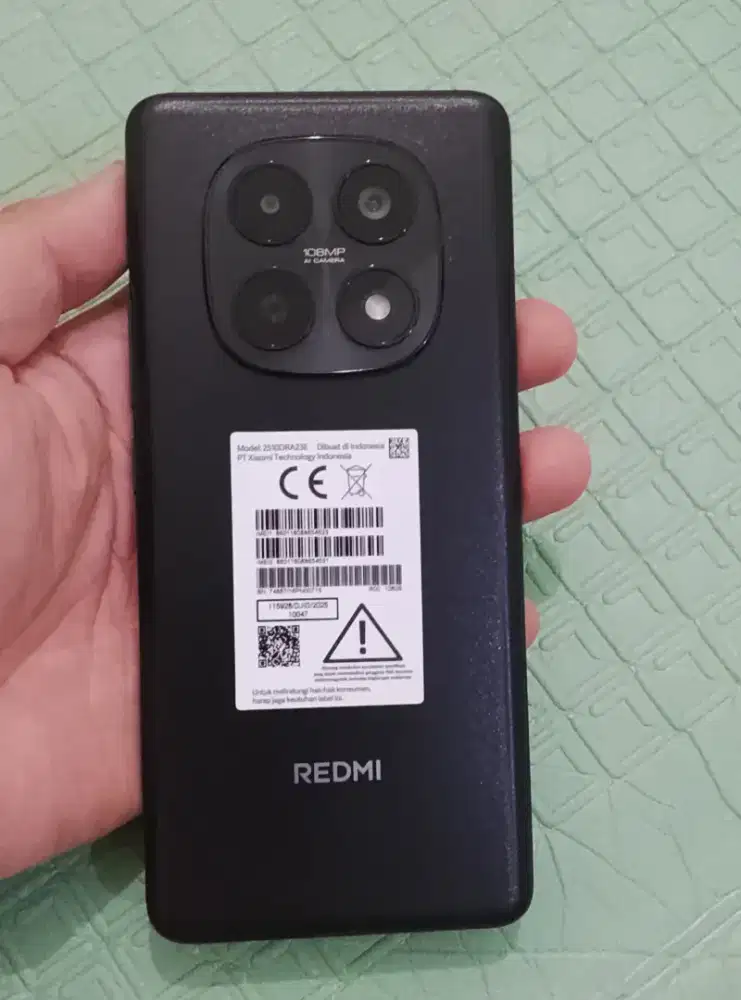 Redmi Note 15 4G 8/128 GB Hitam