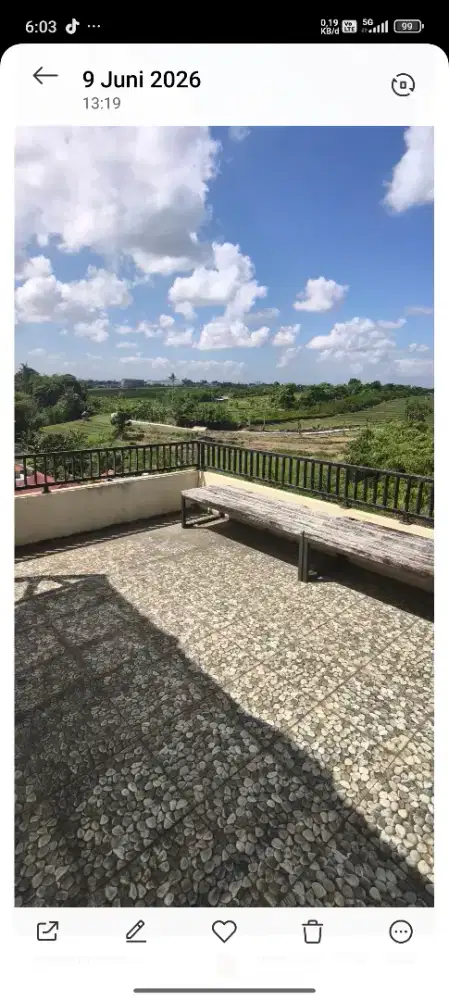 Di JUAL  rumah tinggal TIYING TUTUL Canggu area - Thumbnail 6