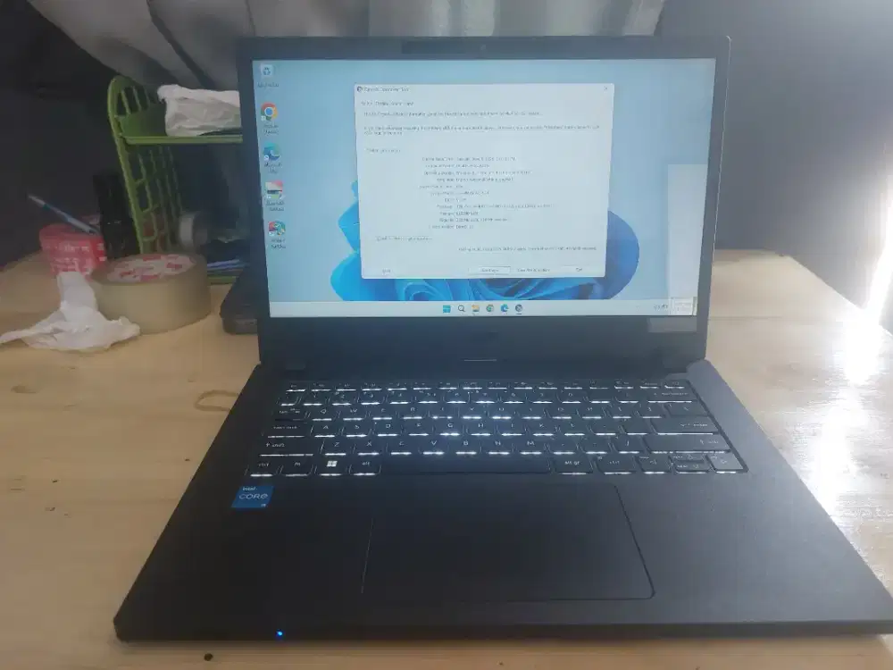 laptop Acer Travelmate p214 54 ( i5 gen 12,ram 8gb ,ssd nvme 512GB )