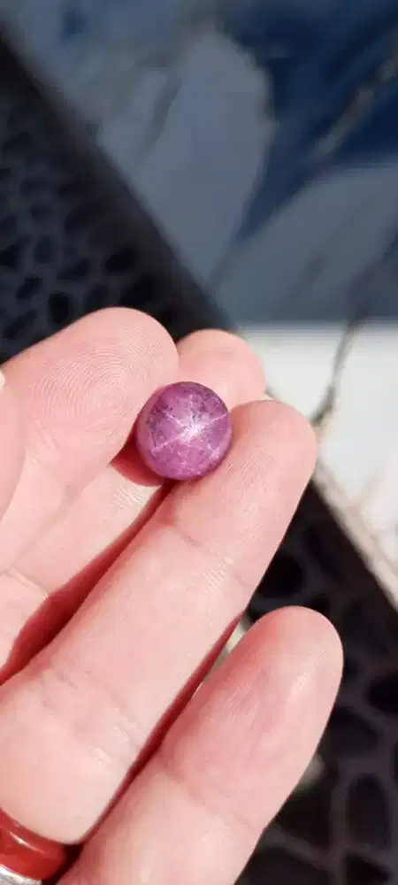 Batu Ruby star starnya jelas