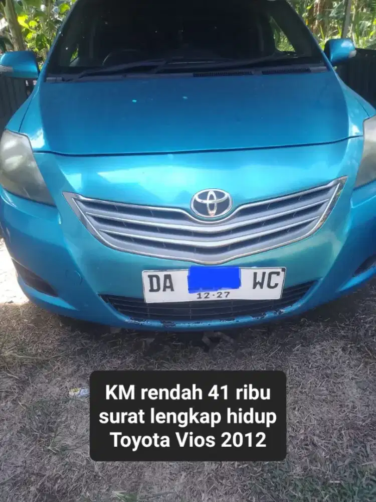Toyota Vios 2012 Kilometer Rendah