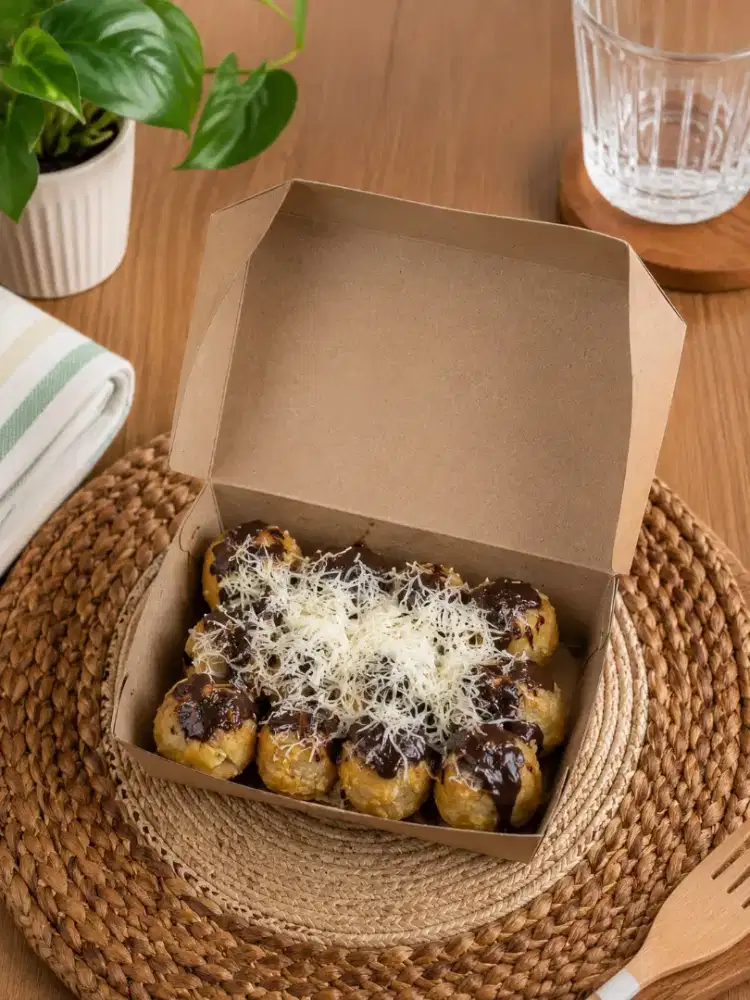 Pisang Topping Coklat/Keju/Matcha/Original Bulepotan