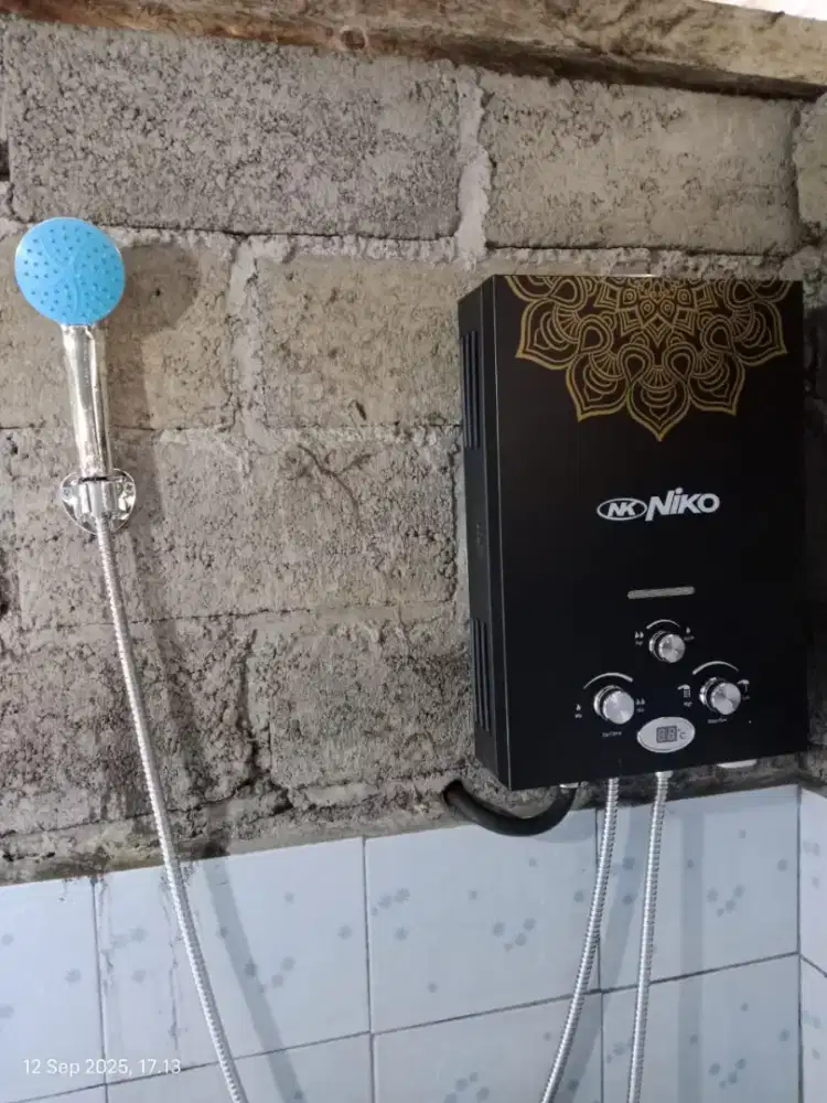 (Water Heater Gas Merk Niko)