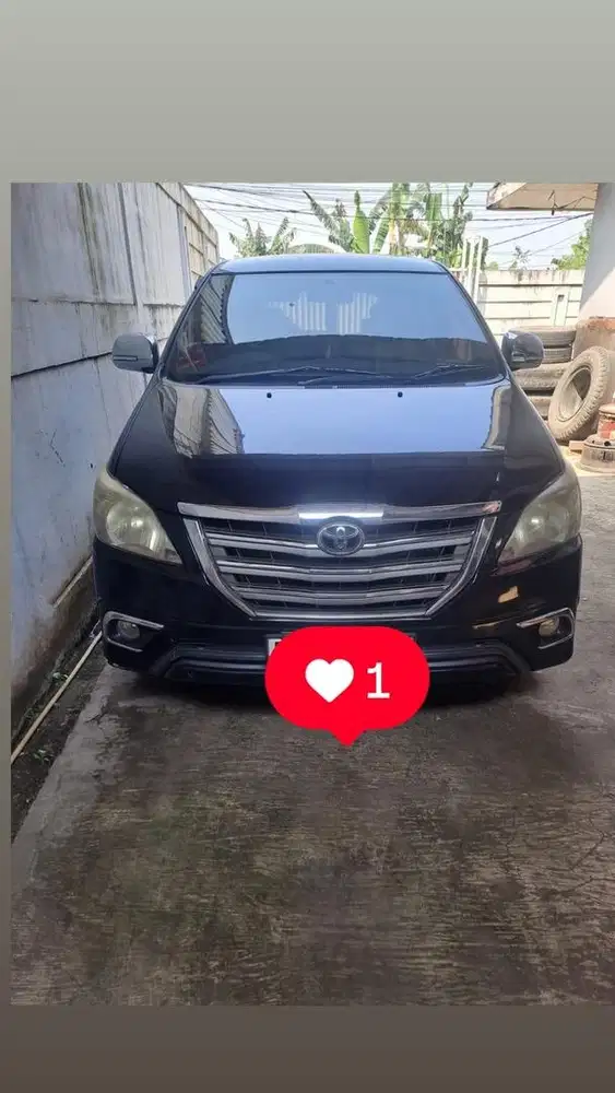 jual mobil kijang innova Hitam