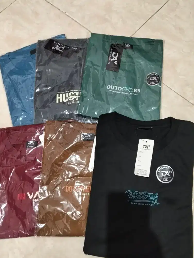 Kaos anak usia 13-15 th