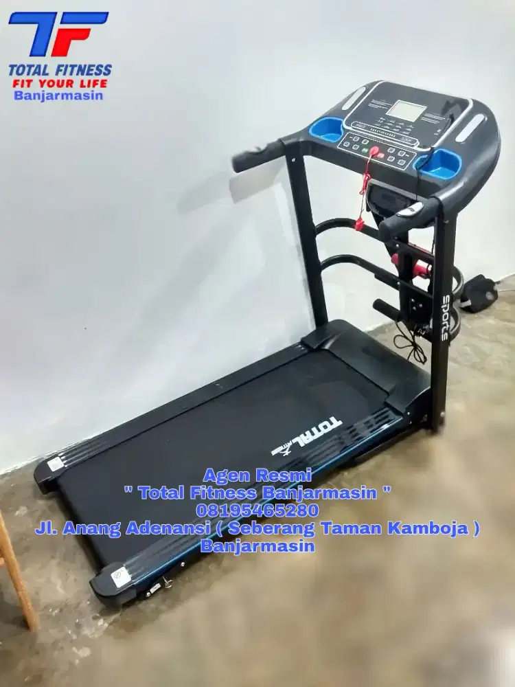 Ready Treadmill Elektrik 3 Fungsi Standard Rumah Terlaris