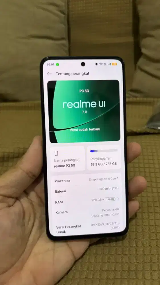 Realme p3 5g 12/256gb