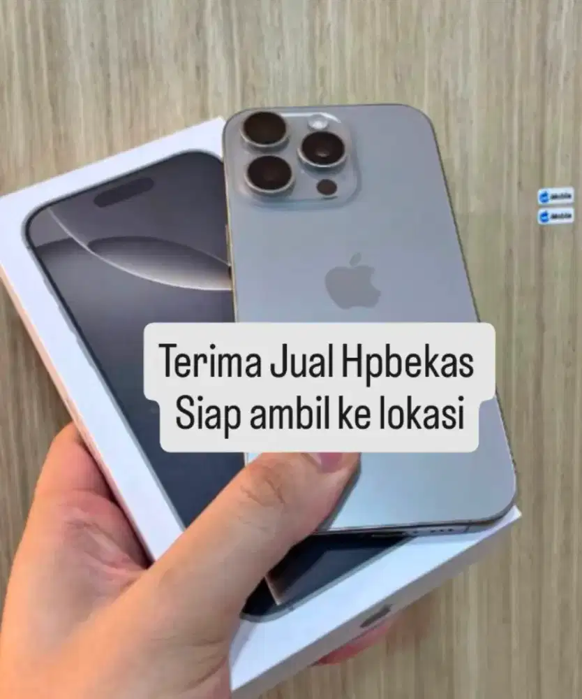 Jual iphone 16 pro siap ambil