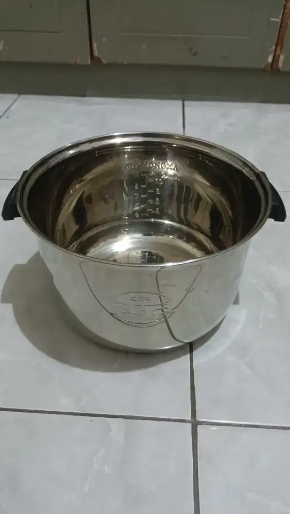 Panci Rice cooker/magic com Yong Ma Manual ECO Stainless Steel 2 Liter