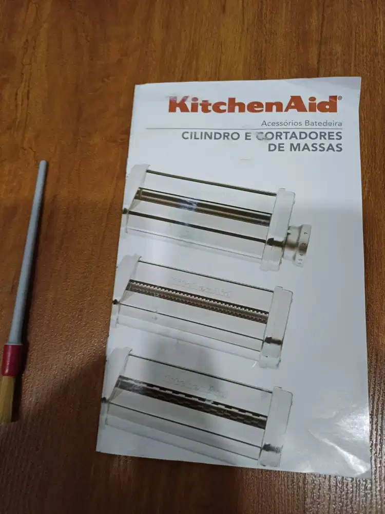 Kitchen Aid Aksesoris 3-Piece Pasta Roller & Cutter Set (Italy)