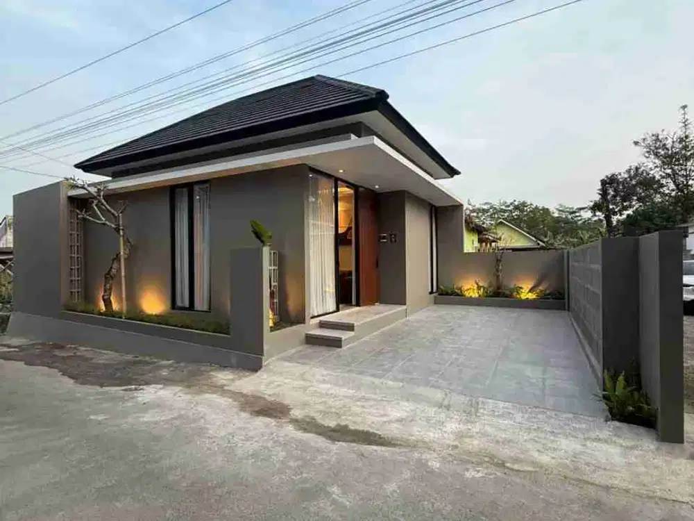 RUMAH BARU FULL FURNISHED DEKAT PASAR GODEAN SLEMAN YOGYAKARTA