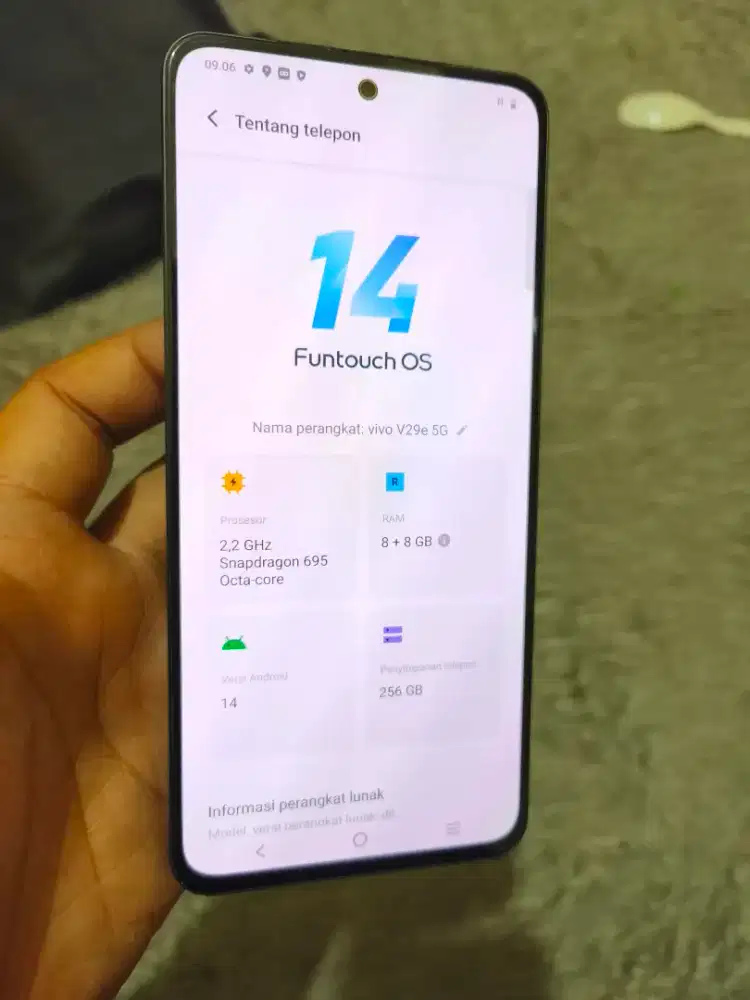 Vivo V29e 5G 8/256GB
