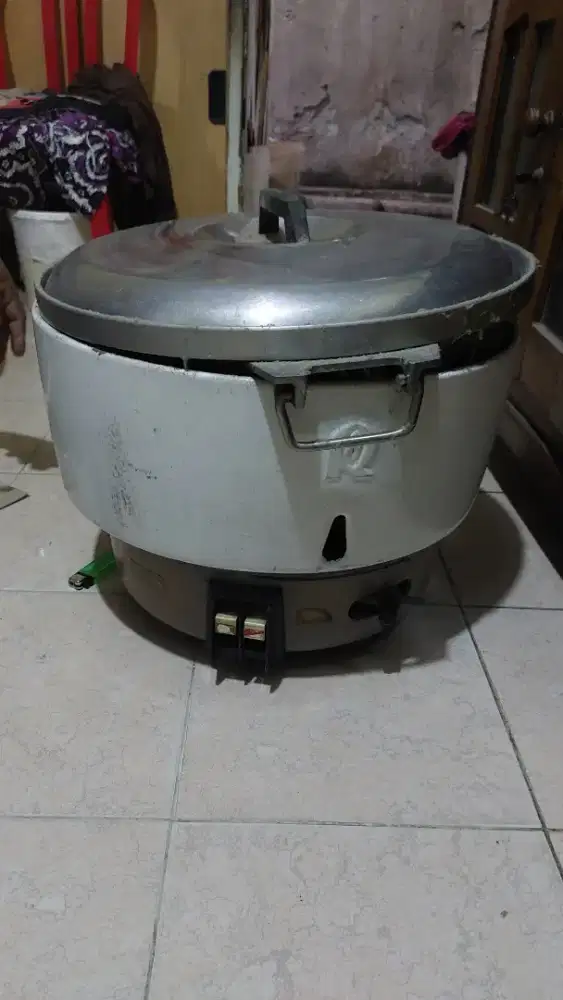 Rice cooker gas