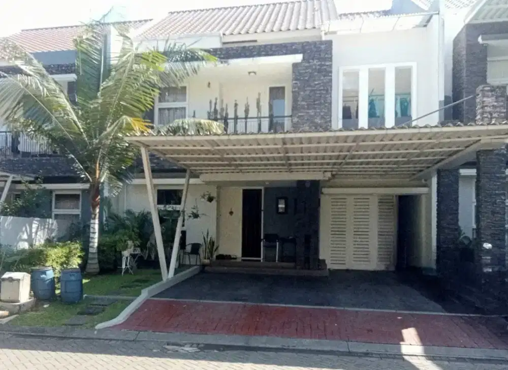 DIJUAL RUMAH SIAP HUNI PREMIUM RAFLESS HILLS BLOK U.6 NO.5  CIBUBUR