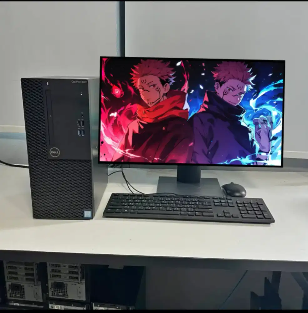 PC GAMING FULSET + LCD + RAM 8 GB + VGA 1 GB + HD 500 GB + GAMES APP