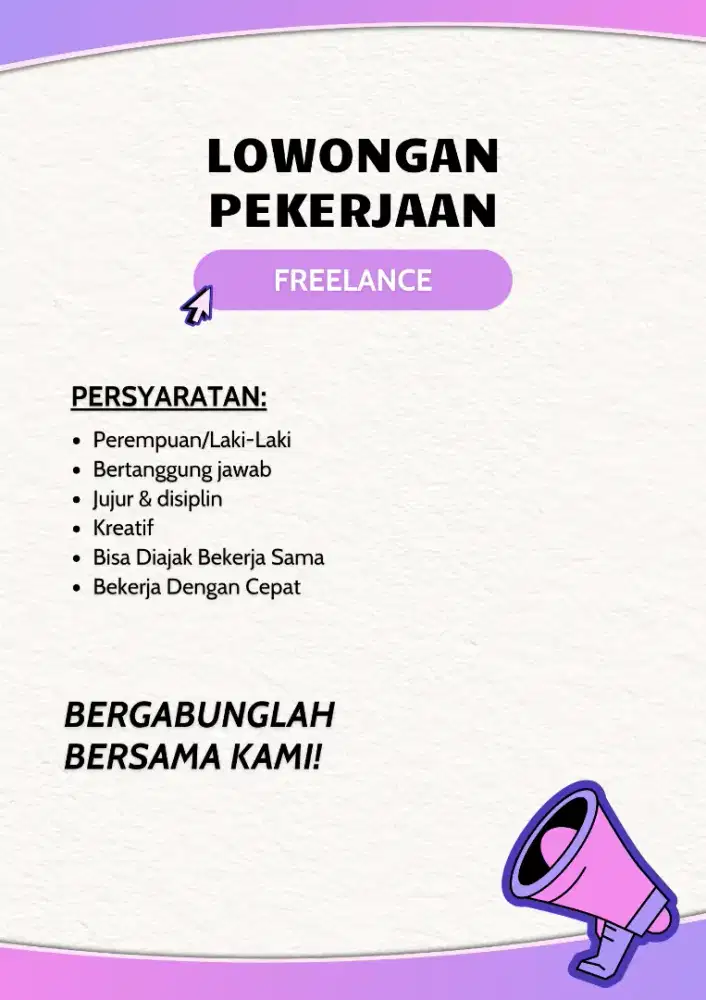Freelance Harian