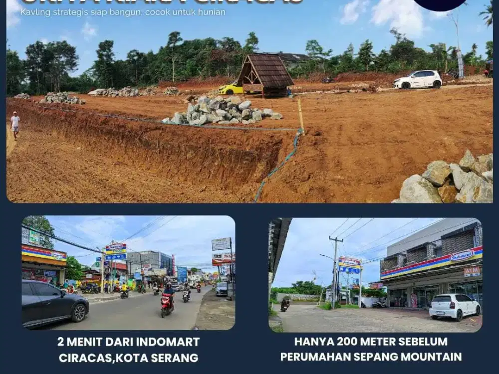 Tanah Kavling Sepang Ciracas, Dekat gedung Sagara lugina