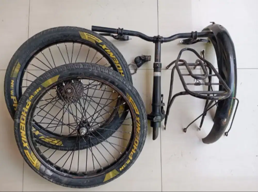 Bekas sepeda lipat/bmx