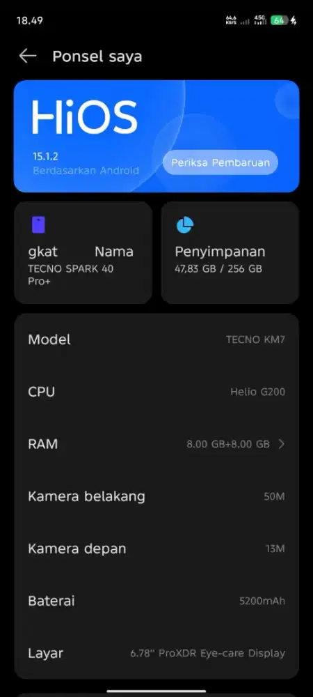 tecno spark 40 pro+