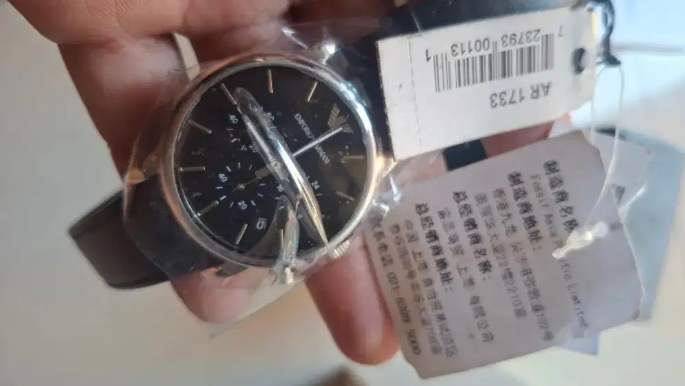 Jam Armani. Chronograph ar1733. BNOP