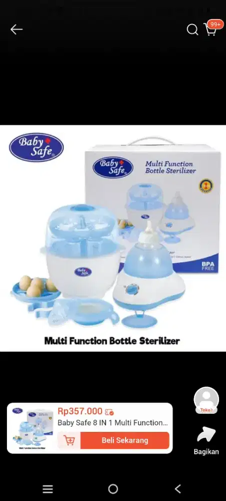 Steril botol ex kado