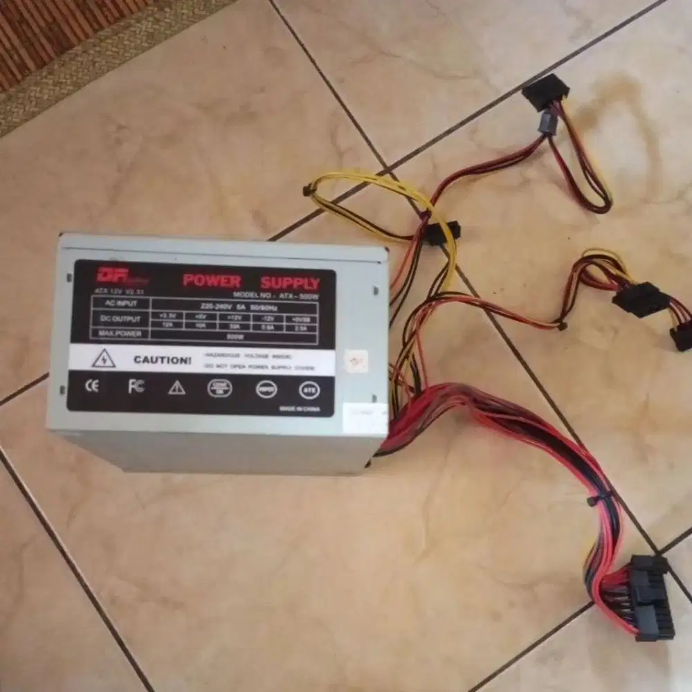 PSU DATAFAST 500 WATT / POWER SUPPLY 500 W DF DATAFAST STANDARD