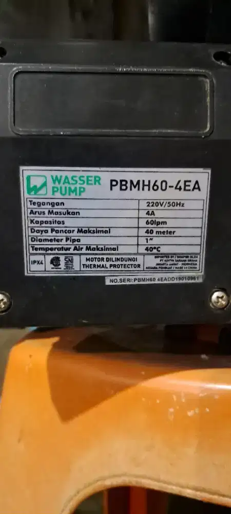 pompa waser PBMH 60- 4 EA
