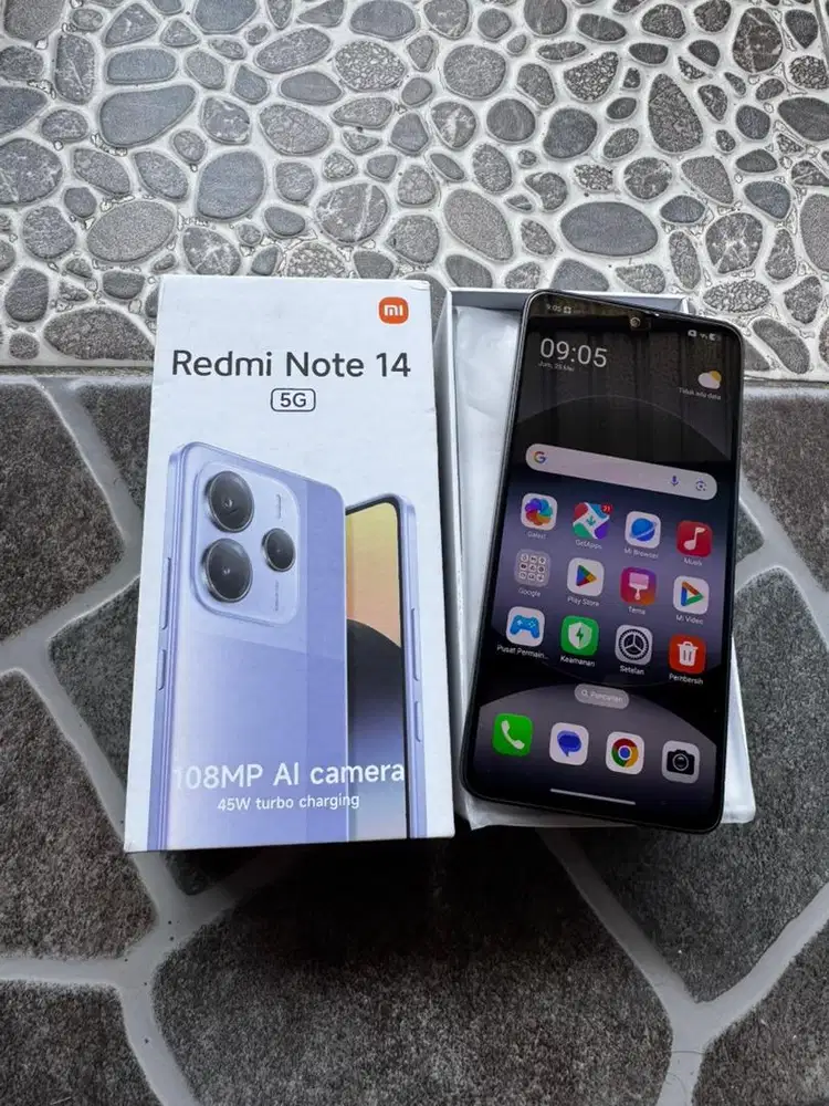 Redmi Note 14 5G ram 8g rom 256gb normal saja