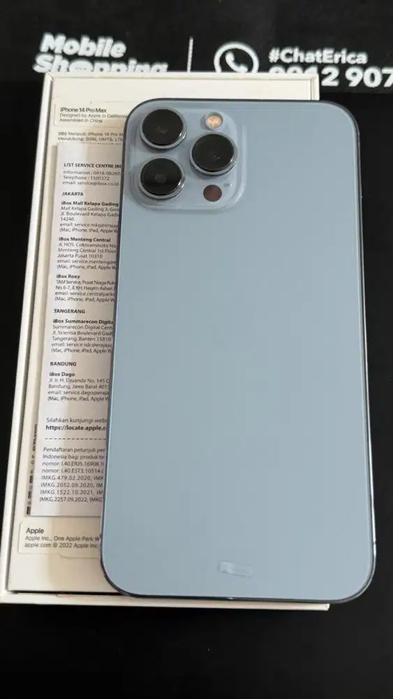 iBox iPhone 13 Pro Max 128gb Sierra Blue