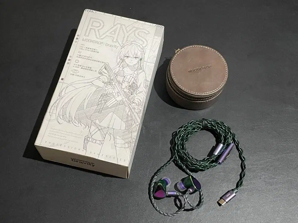 Moondrop Gravity Rays Dynamic + Planar Driver IEM With Type C
