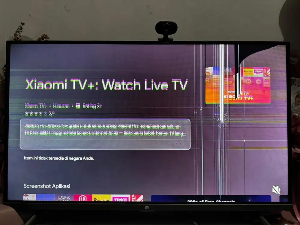 Xiaomi TV A1 android tv mesin normal lengkap dus remote