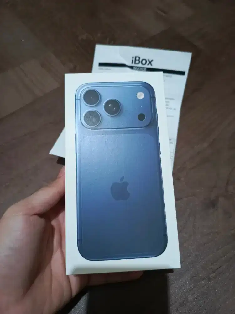 Iphone 17 pro 256gb baru segel ibox