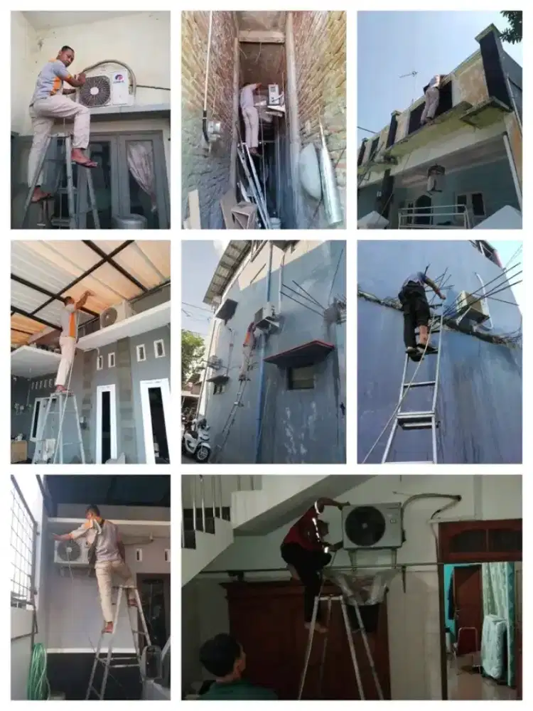 Service AC bongkar pasang AC